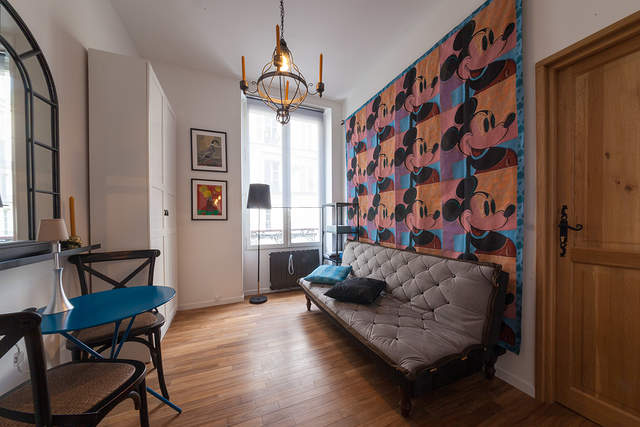 The living room