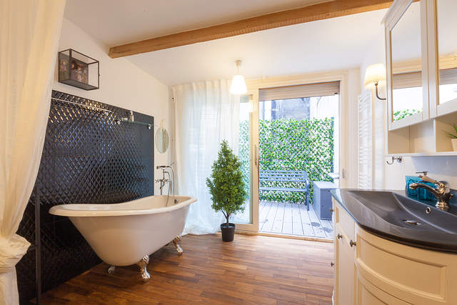 The bathroom