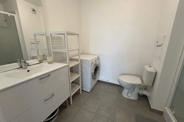 The bathroom