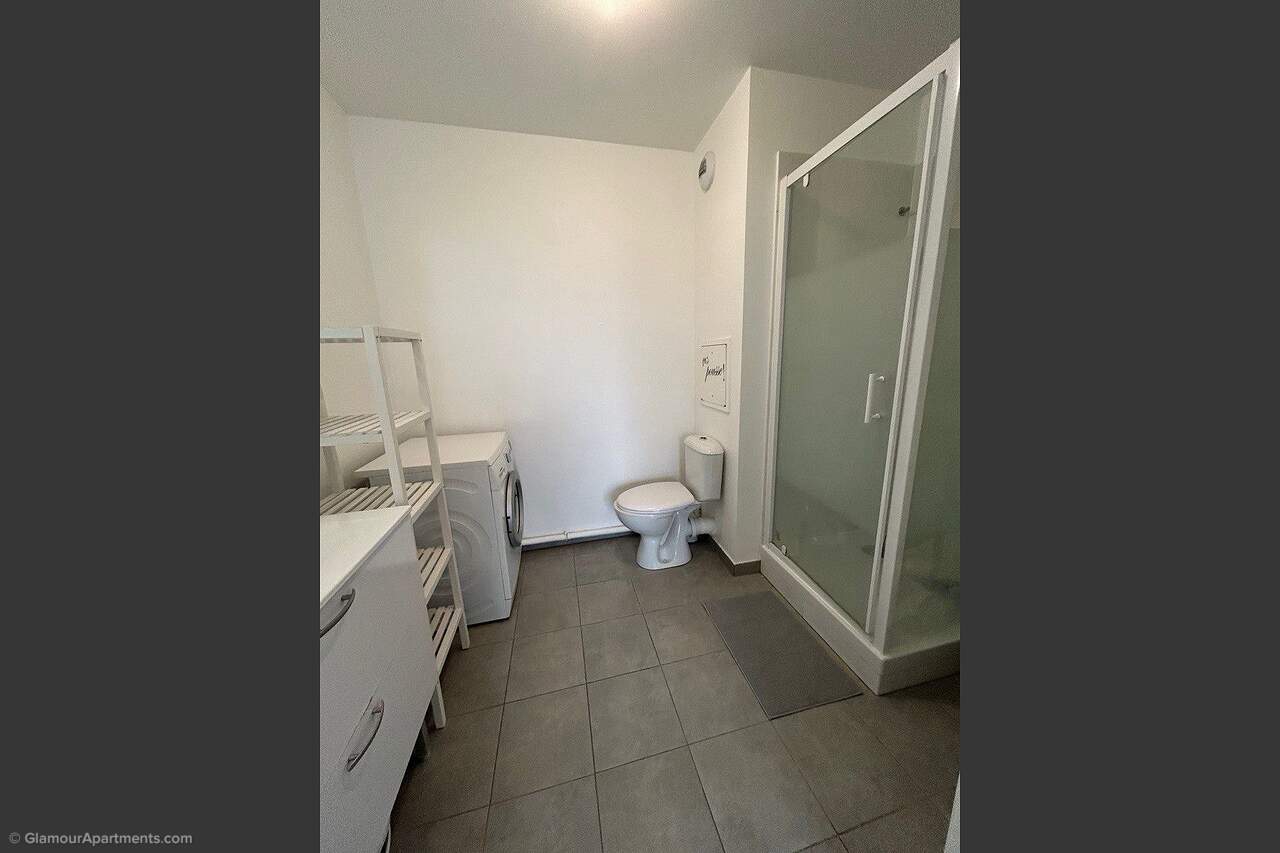 The bathroom