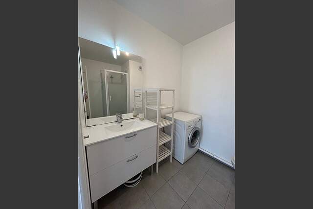The bathroom