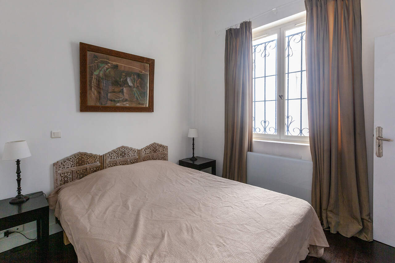 The bedroom