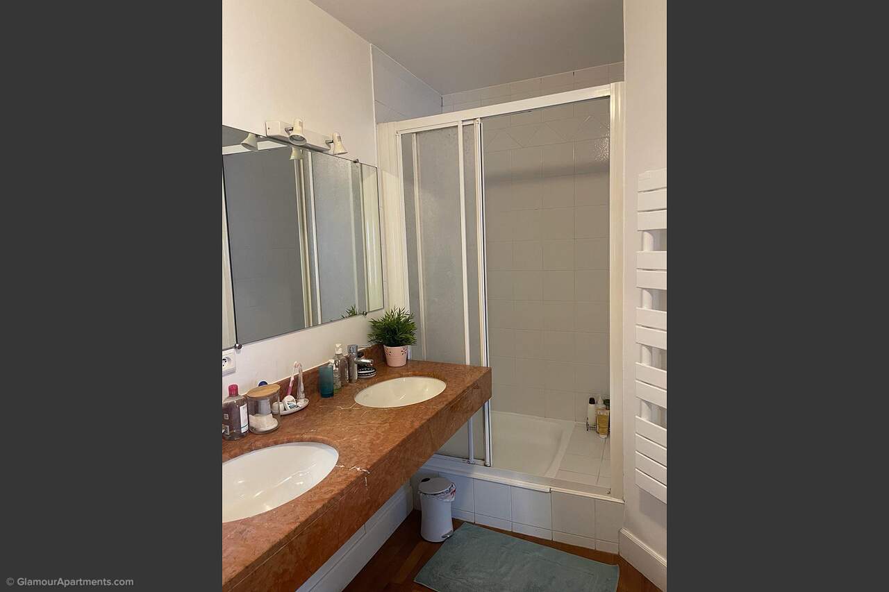 The bathroom