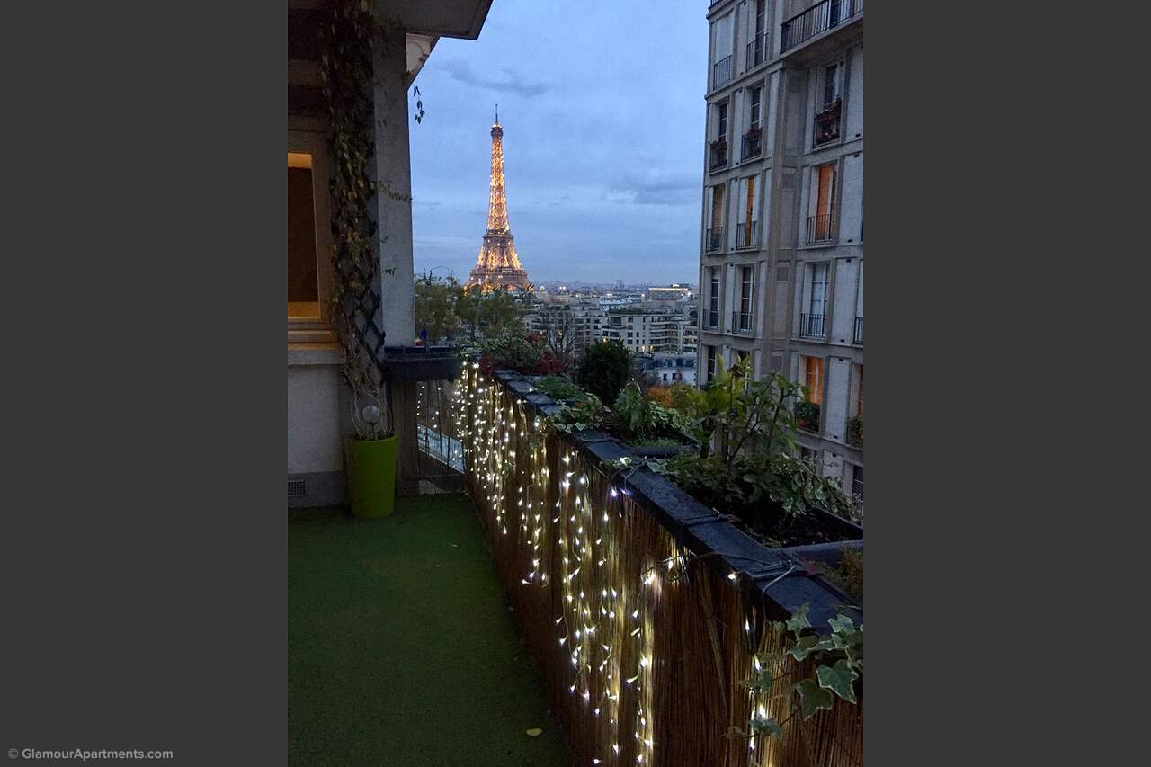 The terrace