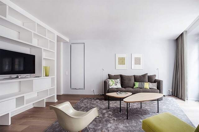 The living room