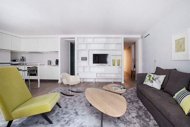 The living room