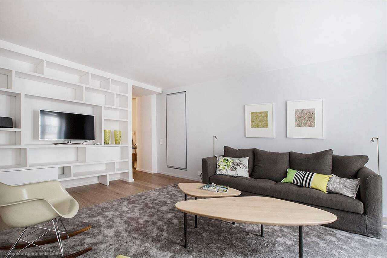 The living room