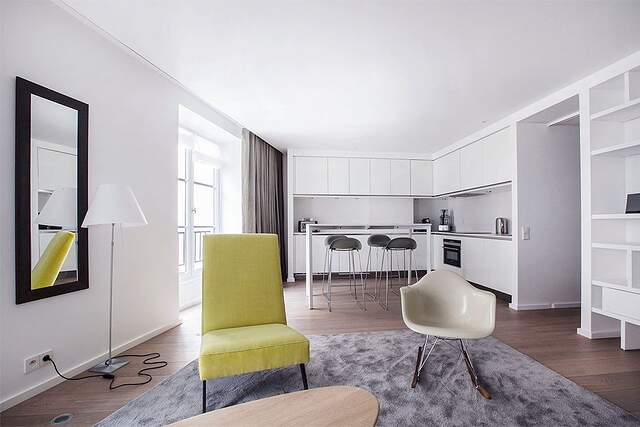 The living room