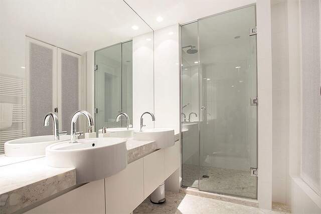 The bathroom