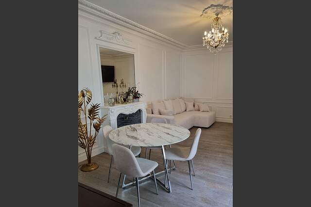 The living room
