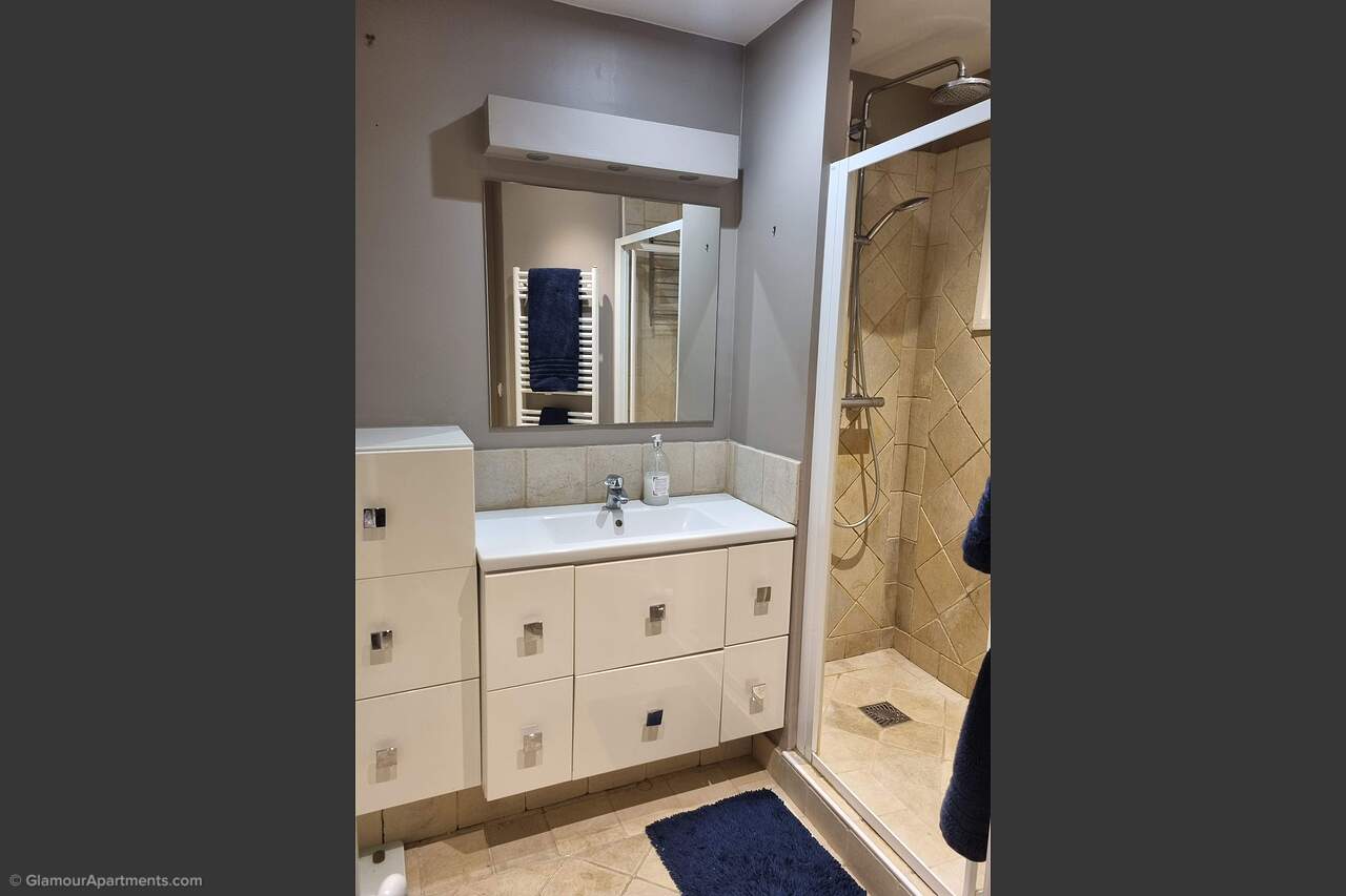 The bathroom