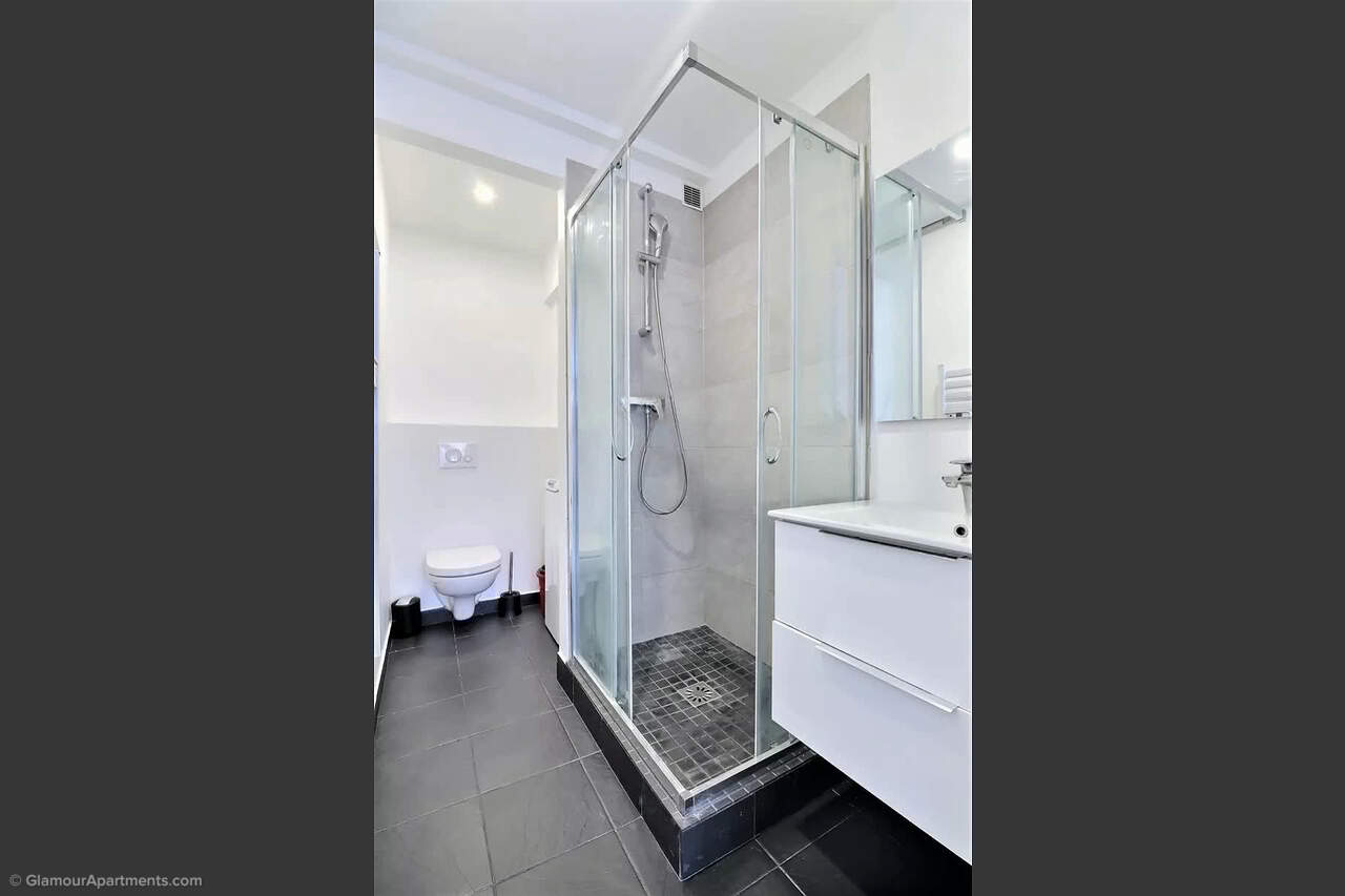 The bathroom