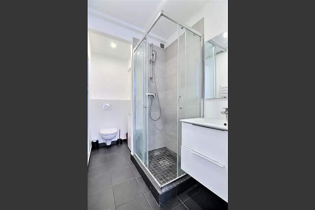 The bathroom