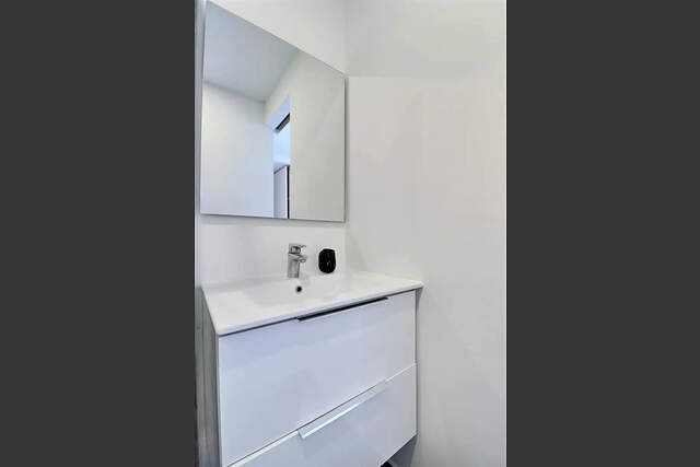 The bathroom