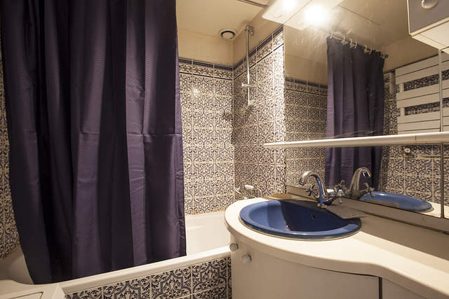 The bathroom