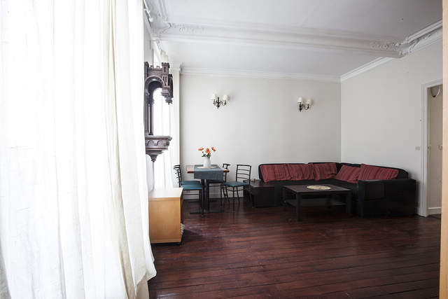 The living room