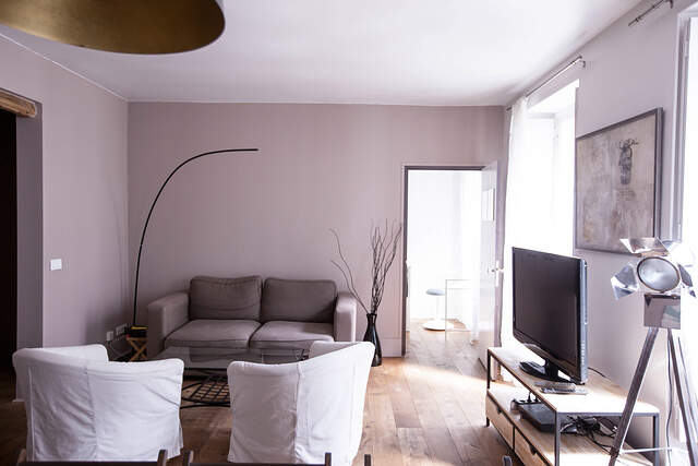 The living room