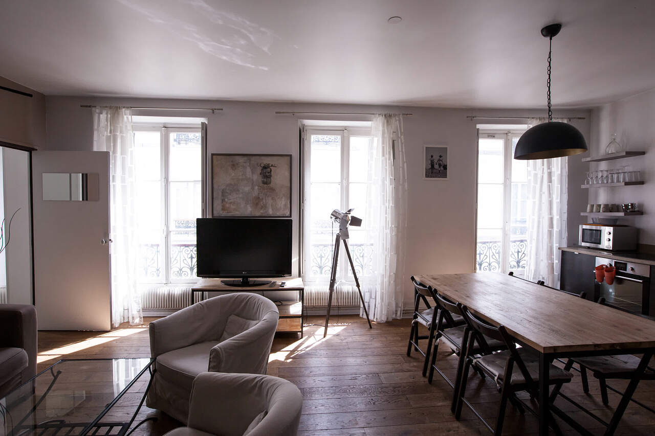 The living room