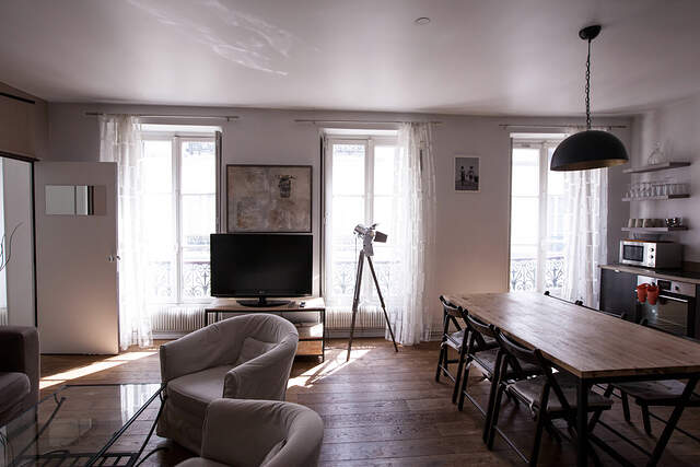 The living room