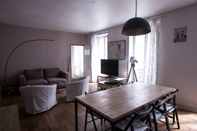 The living room