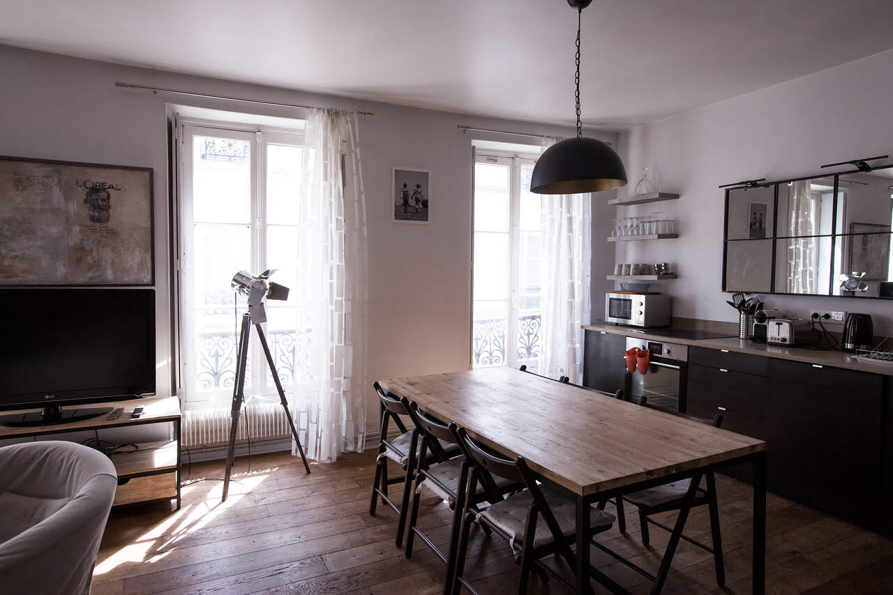 The living room