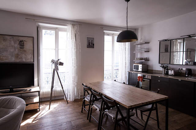 The living room