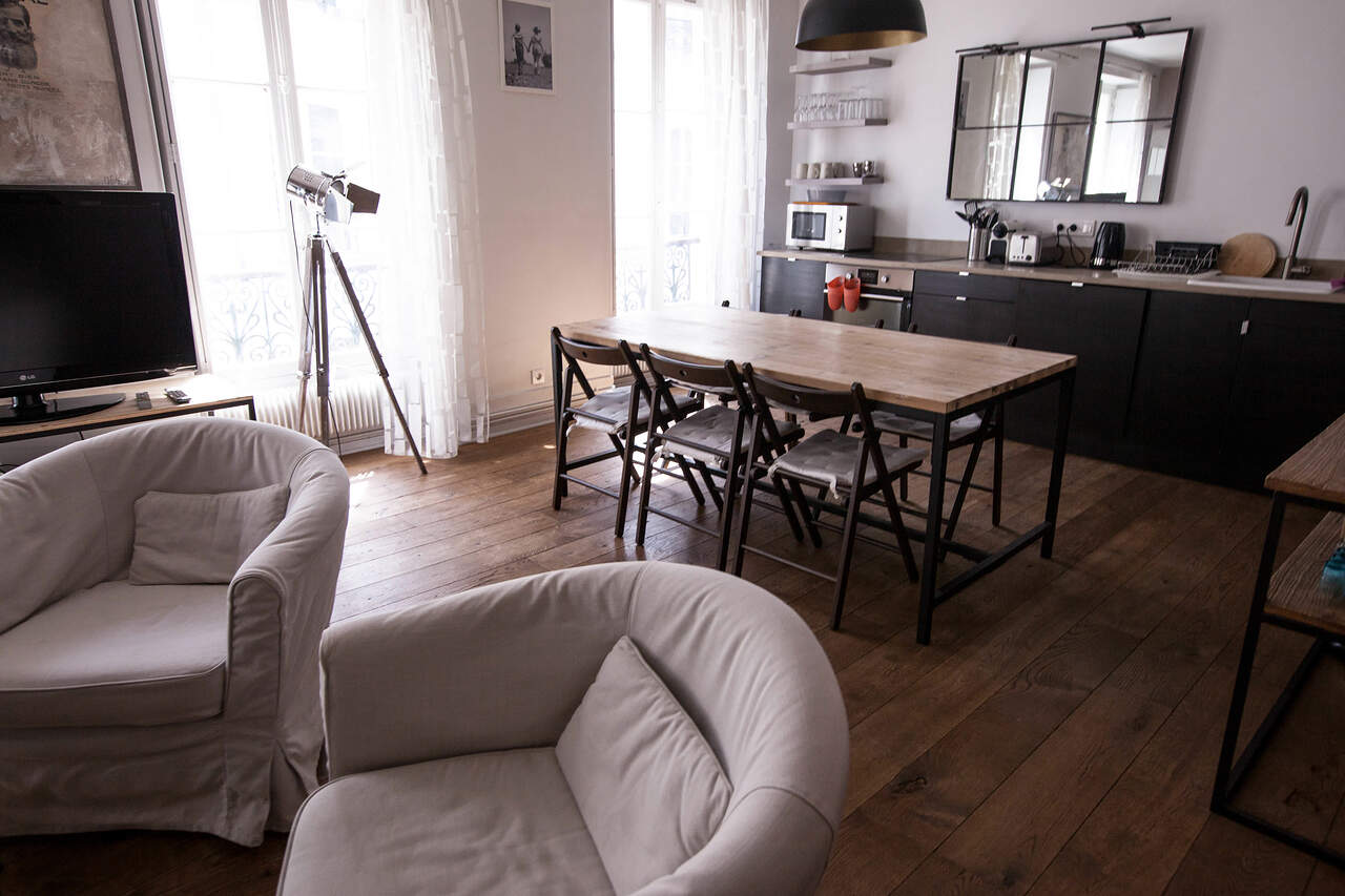 The living room