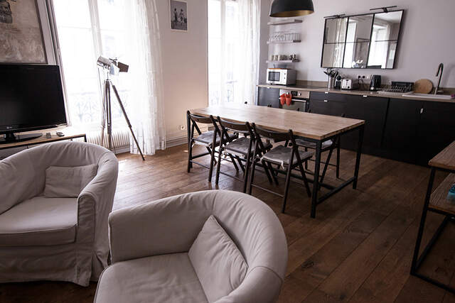 The living room