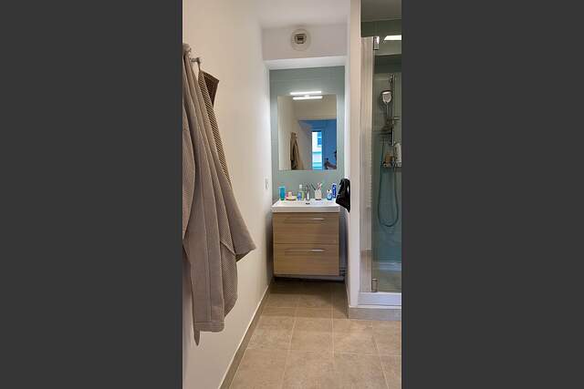 The bathroom