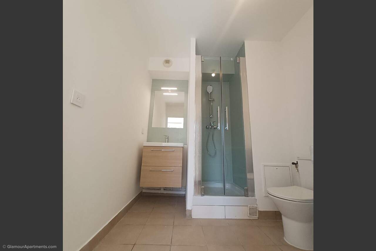 The bathroom