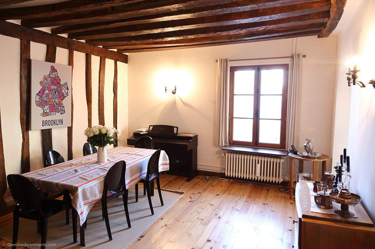 The dining room