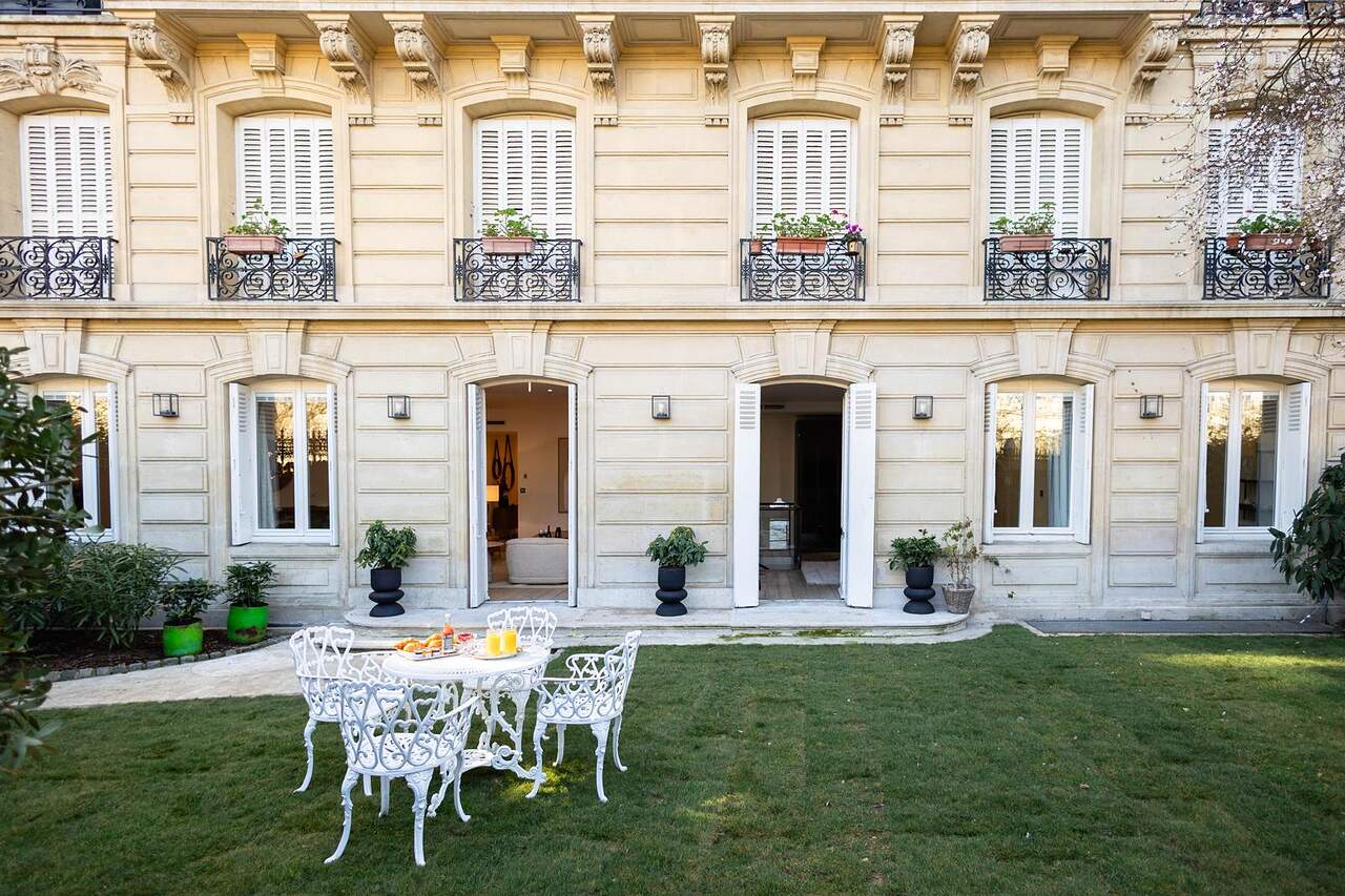The terrace