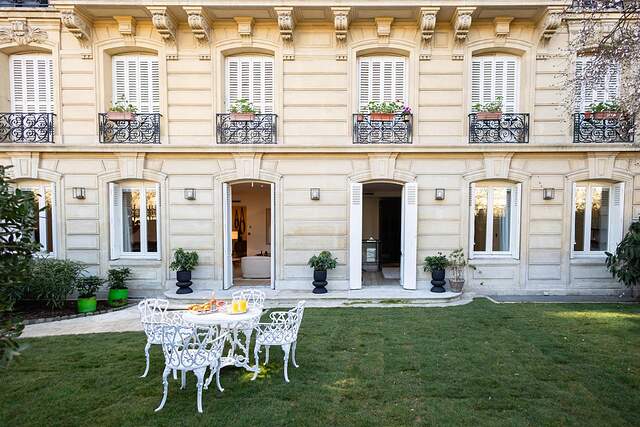 The terrace