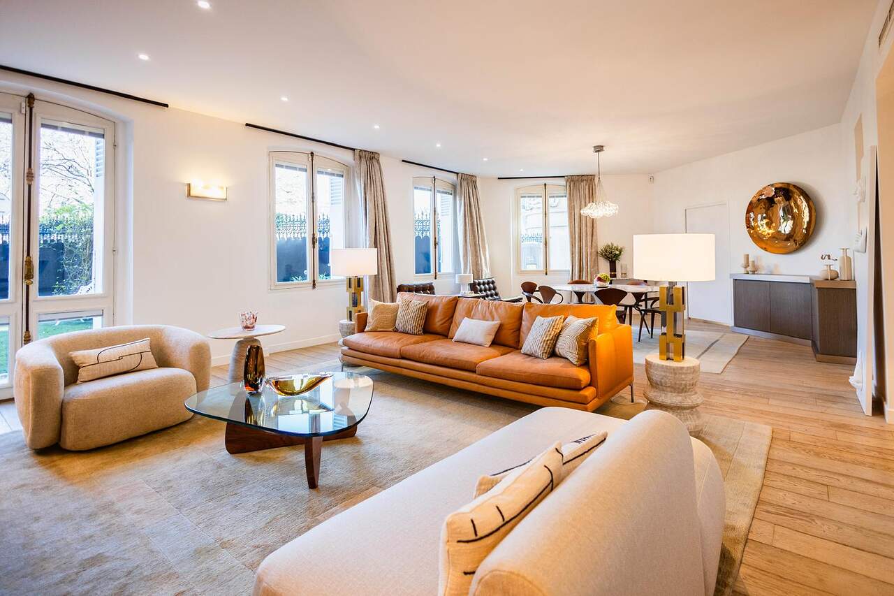 The living room