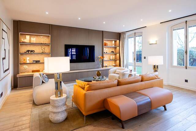 The living room