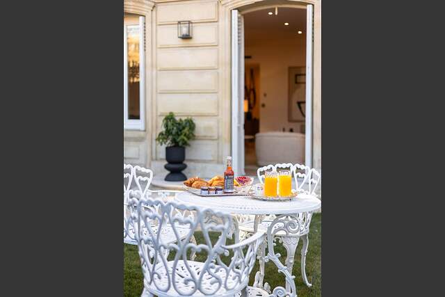 The terrace