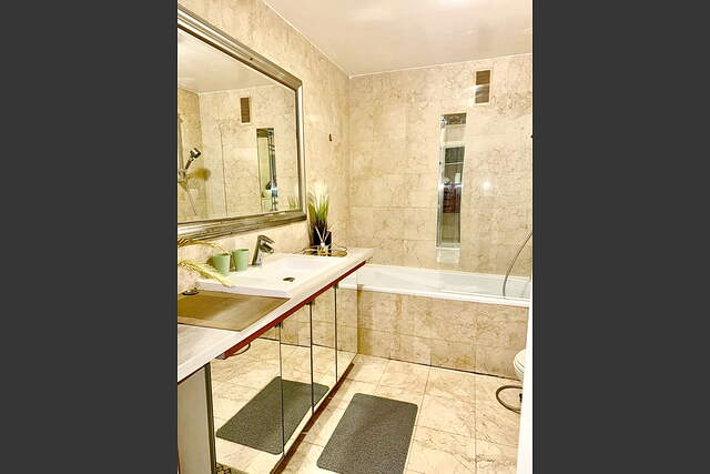 The bathroom