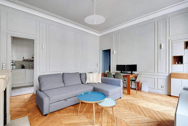 The living room