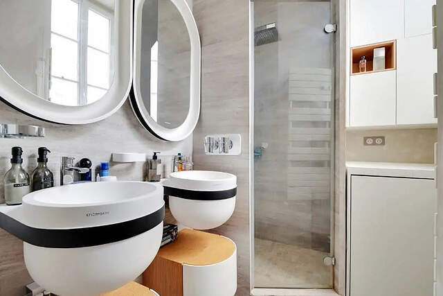 The bathroom