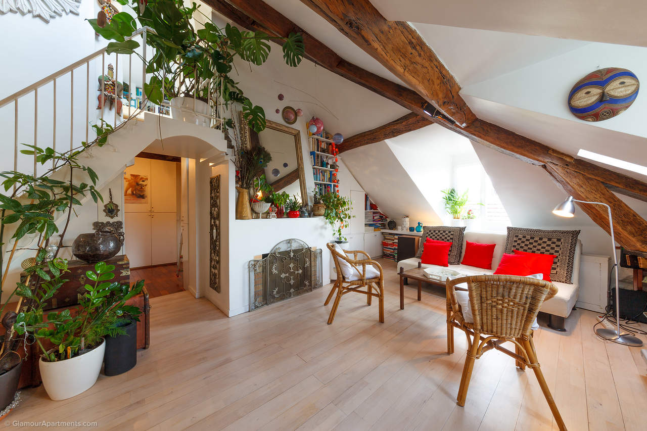 The living room