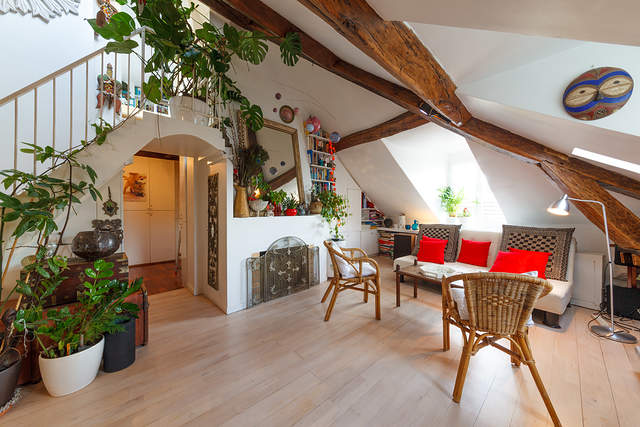 The living room