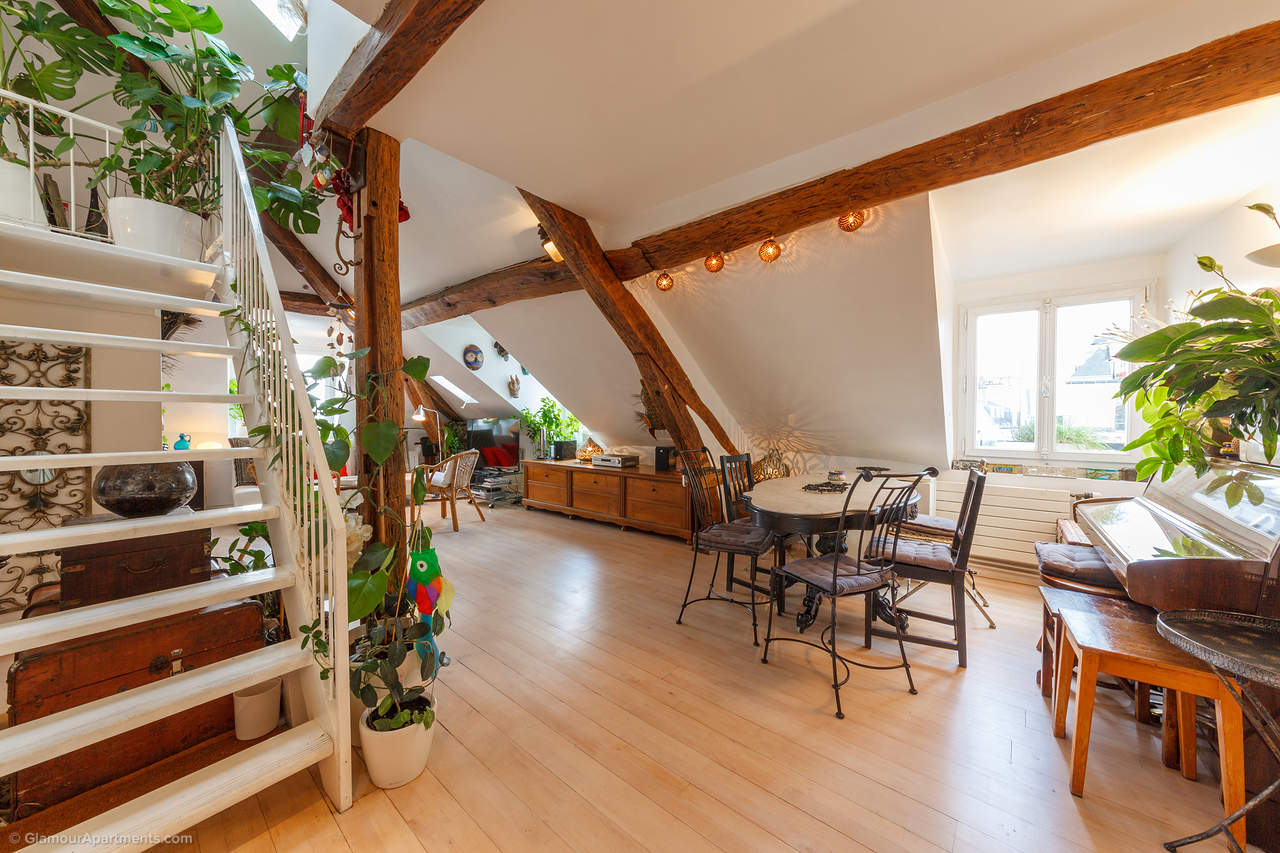 The living room