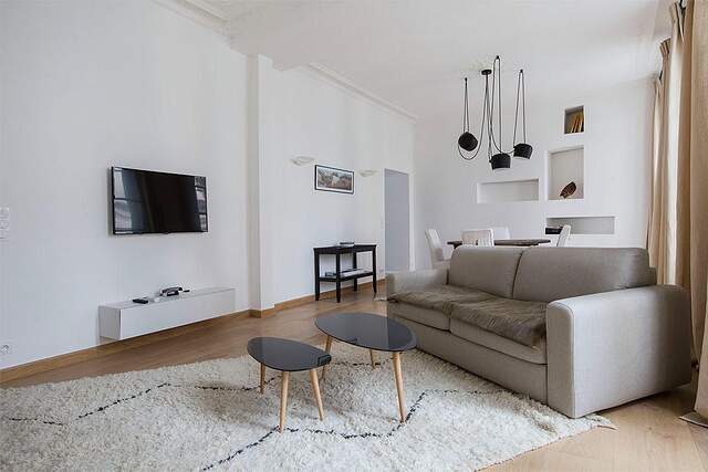 The living room