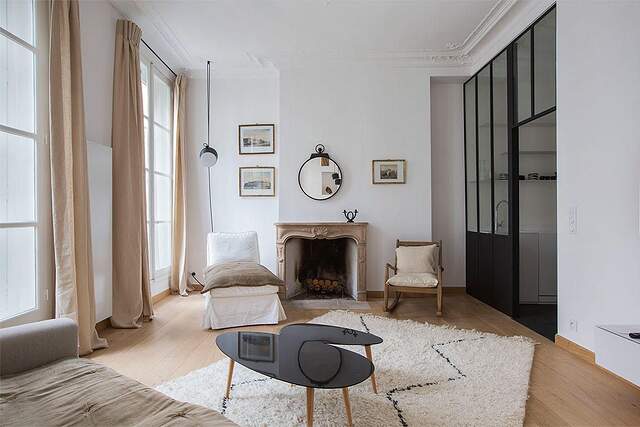 The living room