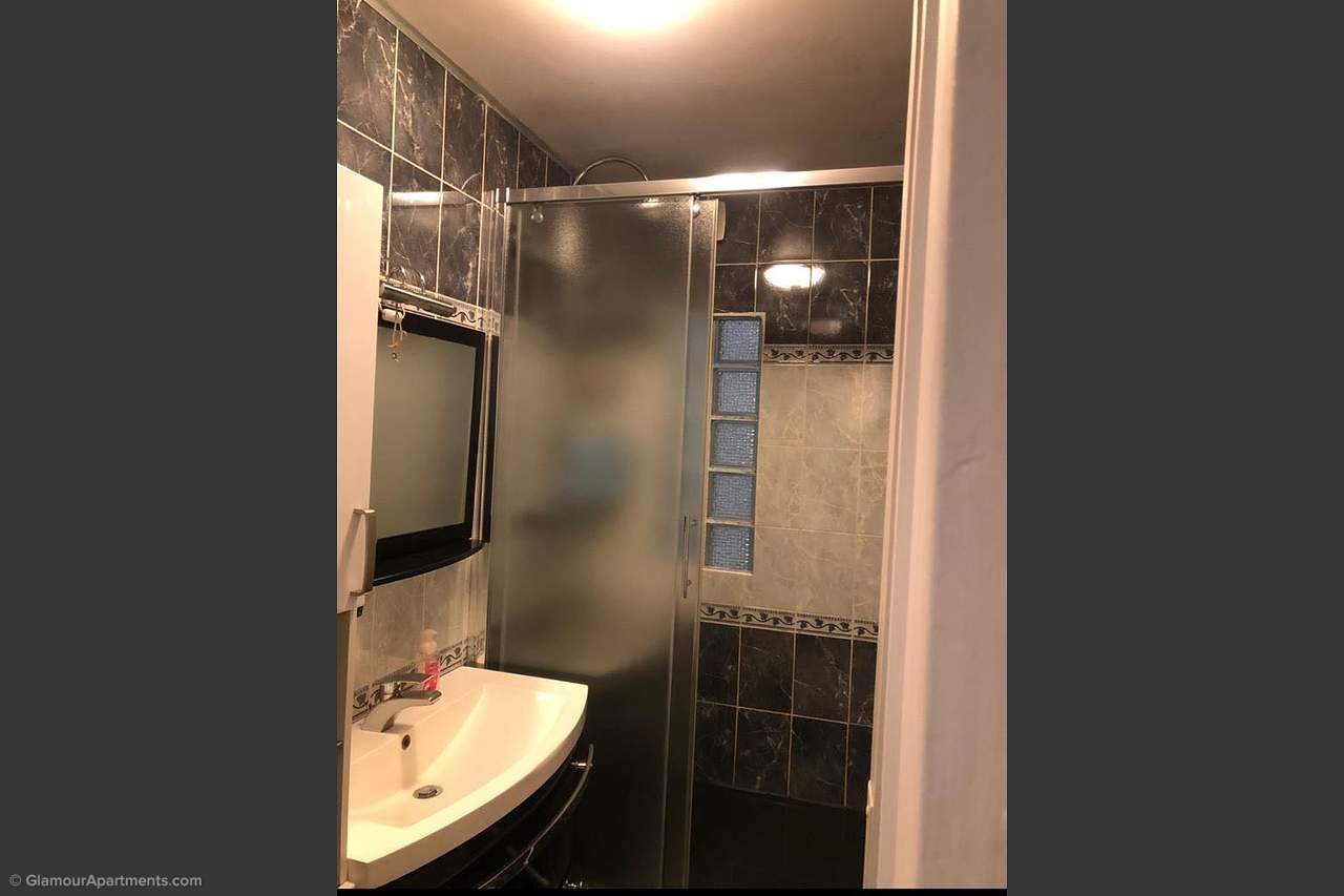 The bathroom