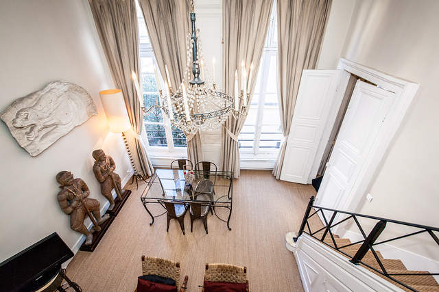 The living room