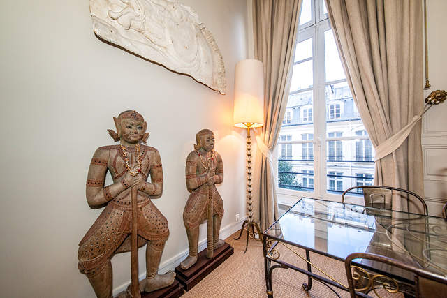 The living room