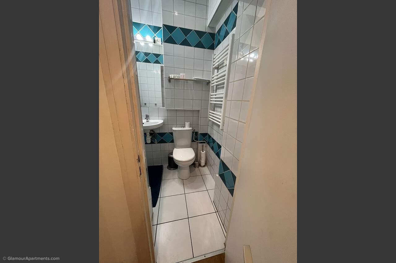 The bathroom