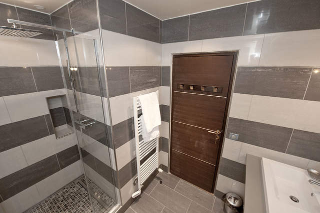 The bathroom