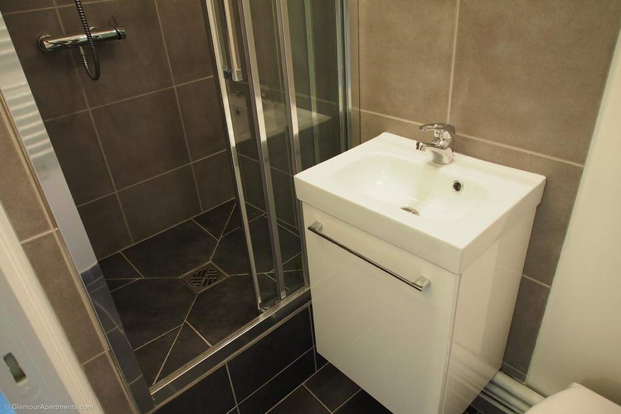 The bathroom